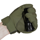 Перчатки тактические вентиляционные универсальные рукавицы для спец и силовых подразделений L Олива (OR.M_655) - изображение 5
