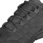 Кросівки тактичні шкіряні зносостійкі для охоронних структур для силових структур 44 Чорний (OR.M_1735) - зображення 4