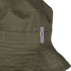 Панама тактическая универсальная маскировочный головной убор для спецслужб 57 Олива (OR.M_554) - изображение 6