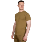 Футболка чоловіча тактична польова повсякденна футболка для спецсужб XL Койот (OR.M_718) - зображення 2