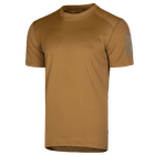 Футболка чоловіча тактична польова повсякденна футболка для спецсужб XXXL Койот (OR.M_615) - зображення 1