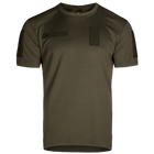 Футболка чоловіча тактична польова повсякденна футболка для спецсужб XXXL Оліва (OR.M_637) - зображення 10