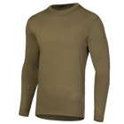 Чоловічий лонгслів тактова чоловіча футболка з довгим рукавом для силових структур M Оліва (OR.M_710) - зображення 1