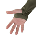 Чоловічий лонгслів тактова чоловіча футболка з довгим рукавом для силових структур M Оліва (OR.M_1115) - зображення 6