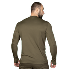 Чоловічий лонгслів тактова чоловіча футболка з довгим рукавом для силових структур M Оліва (OR.M_856) - зображення 4