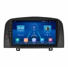 Штатная магнитола 9" Lesko для Hyundai Sonata V (NF) 2004-2010 6/128Gb 4G Wi-Fi GPS Top Хюндай