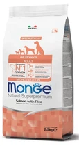 Сухой корм Monge All breeds Adult Light Лосось и рис
