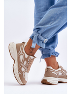Жіночі кросівки Contiro 37 Бежеві (5905677437607) - зображення 7