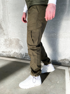 Мужские тактические штаны Карго весенние хаки M - изображение 6