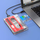 Kieszeń zewnętrzna Orico HDD/SSD 2,5" USB 3.1 5Gbps kaseta (2580U3-CR-EP) - obraz 6