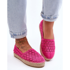 Damskie espadryle One Lover 39 Różowe (5905677459951)