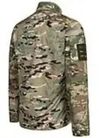 Тактическая рубашка ubacs для военнослужащих ВСУ размер S Мультикам - изображение 2