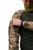 Тактична сорочка ubacs армійська бойова військова для ЗСУ розмір 2XL колір Піксель - зображення 3