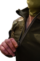 Тактична сорочка ubacs армійська для ЗСУ розмір XL Хакі - зображення 5