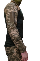 Тактична сорочка ubacs армійська бойова військова для ЗСУ розмір S колір Піксель - зображення 5