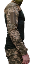 Тактическая рубашка ubacs армейская боевая военная для ВСУ размер S цвет Пиксель - изображение 5