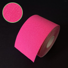 Кинезио тейп пластырь для тейпирования тела тейп лента для спины шеи 5 см х 5 м SP-Sport Розовый (4863-5) - изображение 3