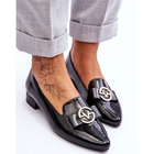 Damskie loafersy Vinceza Asselia 38 Czarne (3092157372816)