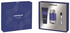 Zestaw Montblanc Explorer Ultra Blue Eau de Perfume Spray 100 ml + Miniaturka 7.5 ml + Żel pod prysznic 100 ml (3386460132275) - obraz 1