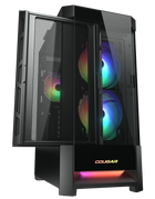 Obudowa Cougar Duoface RGB Czarny (CGR-5ZD1B-RGB) - obraz 5
