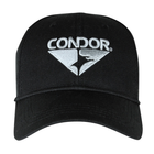 Бейсболка для стрільбища Condor Signature Range Cap 161084 Чорний - зображення 4