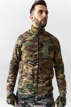 Куртка флисовая LOGOS с Soft Shell плечами и рукавами мультикам 3ХL - изображение 1