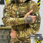 Чоловічий демісезонний Костюм Squad Куртка + Штани / Польова форма Softshell мультикам розмір 3XL - зображення 4