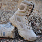 Мужские замшевые Ботинки Han-Wild Outdoor на резиновой подошве / Демисезонные Берцы койот размер 44 - изображение 1