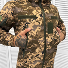 Чоловічий демісезонний Костюм Periodization Куртка + Штани / Польова форма Softshell піксель розмір M - зображення 5