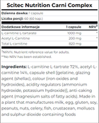 Дієтична добавка Scitec Nutrition Carni Complex 60 капсул (5999100029460) - зображення 2