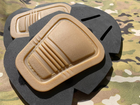 Наколенники тактические военные защитные для тактических брюк вставные для ЗСУ койот - зображення 3