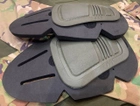 Наколенники тактические военные защитные для тактических брюк вставные для ЗСУ олива - изображение 6
