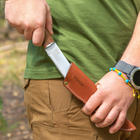 Туристический Нож из Нержавеющей Стали с ножнами BK06 SSH BPS Knives - Нож для рыбалки, охоты, походов - изображение 5