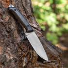 Туристический Нож из Углеродистой Стали с ножнами SAVAGE CSH BPS Knives - Нож для рыбалки, охоты, походов - изображение 3