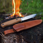 Компактный Туристический Нож из Нержавеющей Стали с ножнами BS1FT SSH BPS Knives - Нож для рыбалки, охоты, походов, пикника - изображение 3