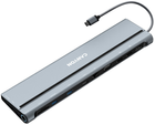 Мультипортова док-станція Canyon DS-90 USB-C 14-в-1 Dark grey (CNS-HDS90) - зображення 2