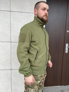 Тактична водовідштовхувальна кофта Softshell XL, Хакі