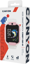 Дитячий смарт-годинник Canyon Cindy KW-41 White Pink (CNE-KW41WP) - зображення 8