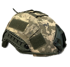 Тактичний військовий кавер на шолом Fast L Піксель - зображення 1