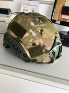 Тактичний кавер на шолом Fast M Multicam - зображення 4