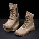 Тактическая обувь для военных лето Берцы, цвет песочный, размер 41 (105009-41) - изображение 6