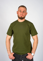 Тактична чоловіча футболка хакі 3ХL (64-66) - зображення 1