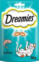 Ласощі Dreamies з лососем 60 г (4008429037962) - зображення 1