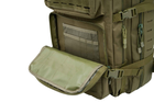 Рюкзак тактичний 2E 45L Laser Cut зелений - зображення 8