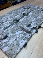 Тактический каремат-чехол для винтовки с подсумками мультикам, Снайперский транспортировочный чехол мат - изображение 4