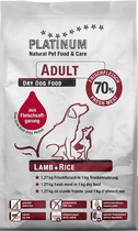 Półwilgotna karma dla psów Platinum Adult Lamb Rice 15 kg (4260208740146) - obraz 1