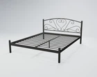 Кровать двухспальная KarissaDesign 120х200 антрацит
