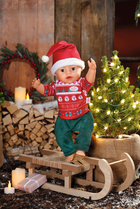 Різдвяний набір одягу для ляльки Zapf Creation Baby Born X-MAS Outfit (4001167830291) - зображення 4