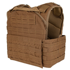 Военный жилет плитоноска для бронепластин с боковыми карманами для плит 300х250мм Койот - изображение 3