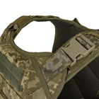 Військовий жилет плитоноска для бронепластин з боковими кишенями для плит 300х250 Піксель - зображення 5